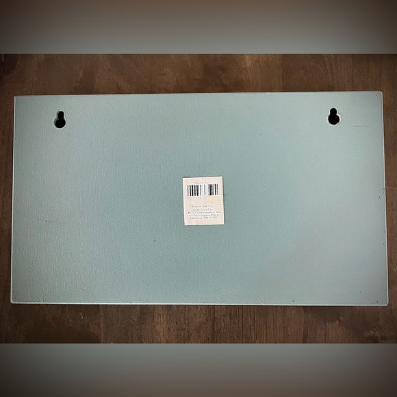 WOODEN SIGN
“Life is Better at the BEACH” Painted Burlap Blues/ Greens NEW - Picture 6 of 6